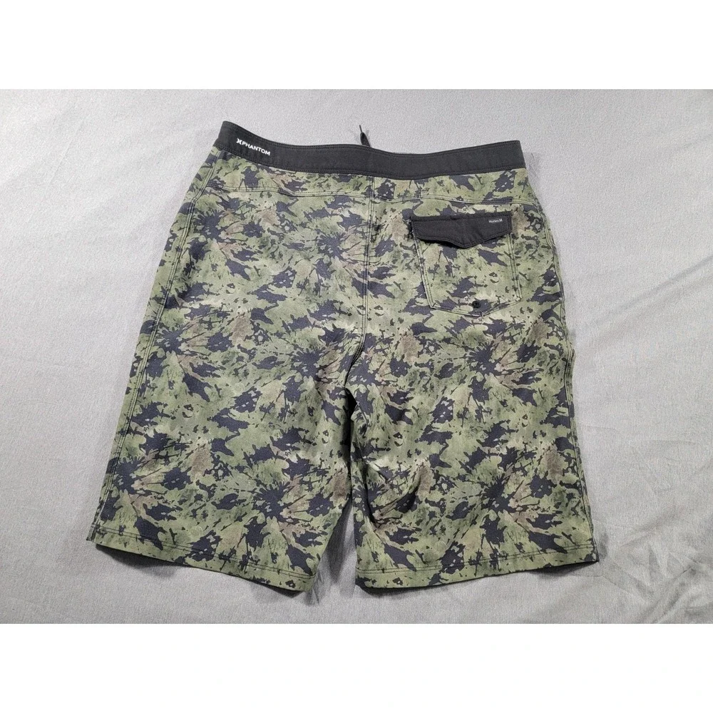 Hurley Phantom Board‎ Shorts Youth 20/30 Camo Paint Splatter, Swim Trunks